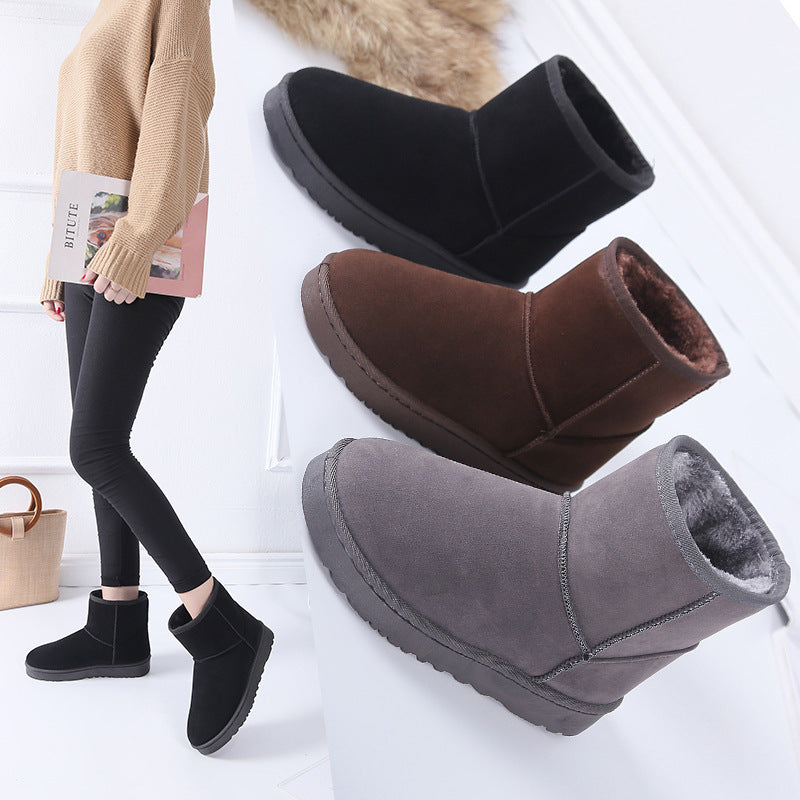 Snow Boots Winter Faux Fur Women Shoes