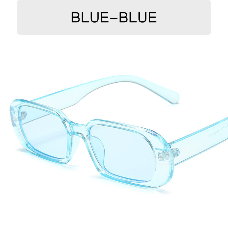 Retro Kleine Rahmen Sonnenbrille Weiblichen Candy Farbe Bunte Mode Sonnenbrillen