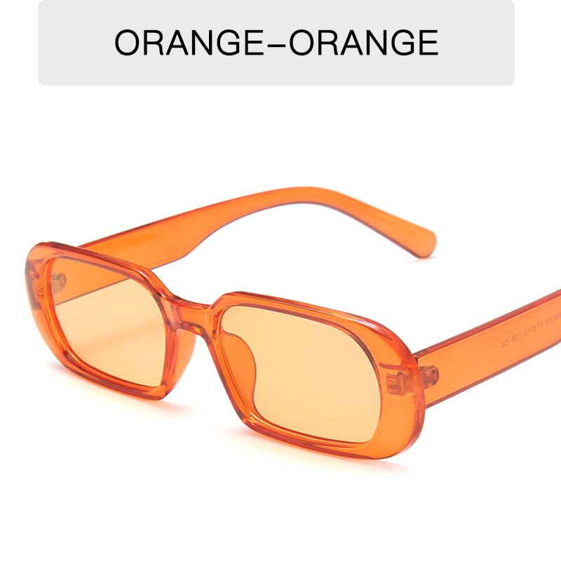 Retro Kleine Rahmen Sonnenbrille Weiblichen Candy Farbe Bunte Mode Sonnenbrillen